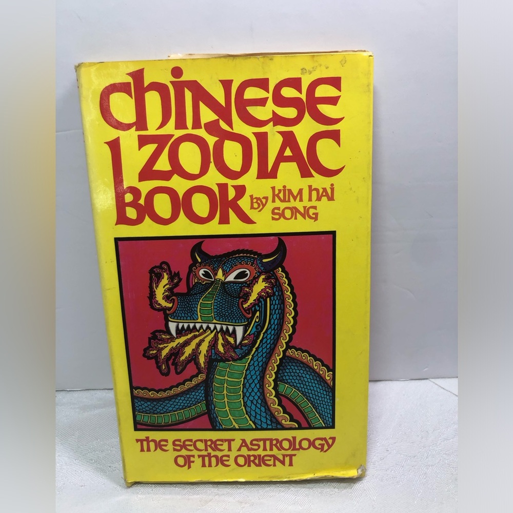 Vintage Chinese Zodiac Book 1973 The Secret Astrology of the Orient